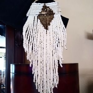 Disorderly Conduct Closet. Vintage Native American neck dress.